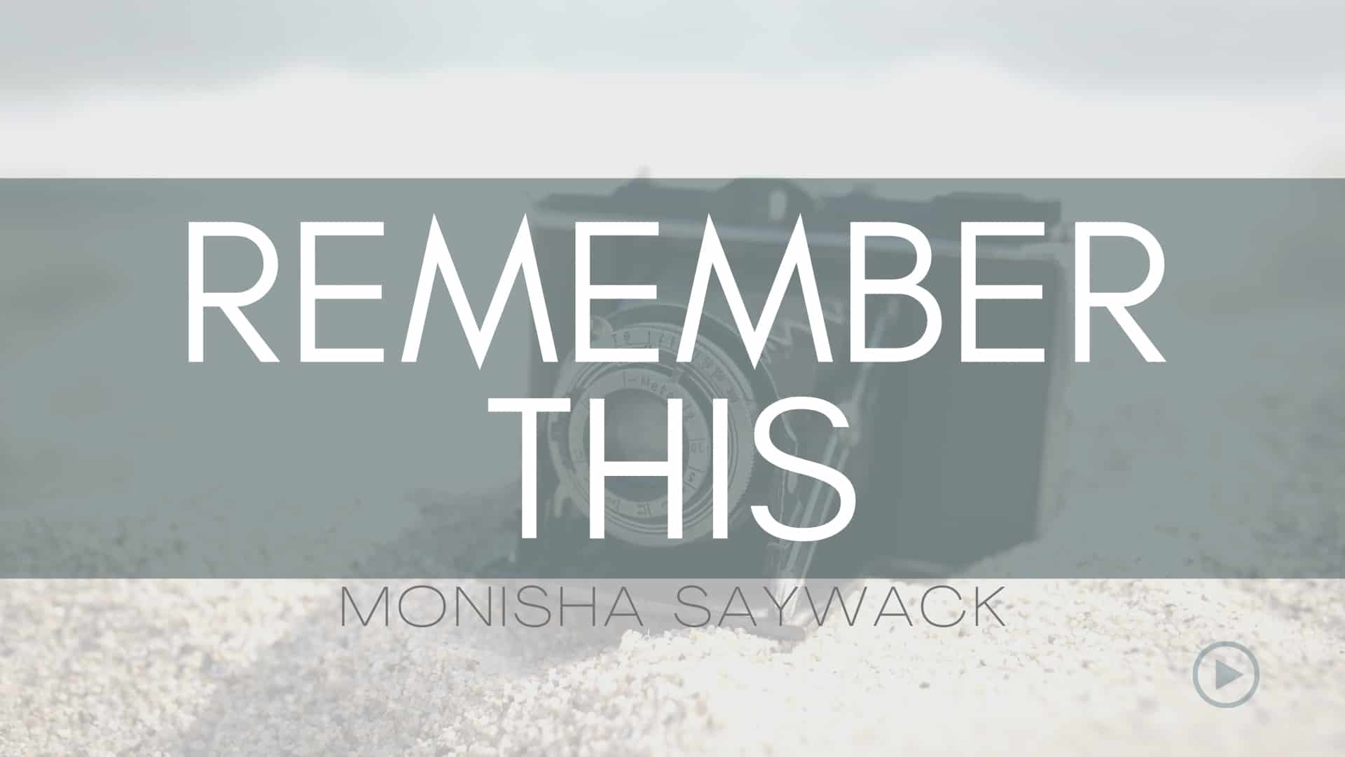 Resting Place - Monisha Saywack