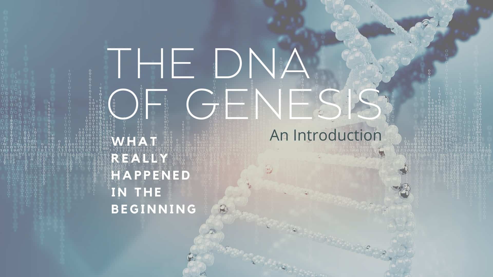 Intro To Genesis